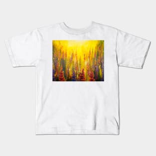 Dance of flowers Kids T-Shirt